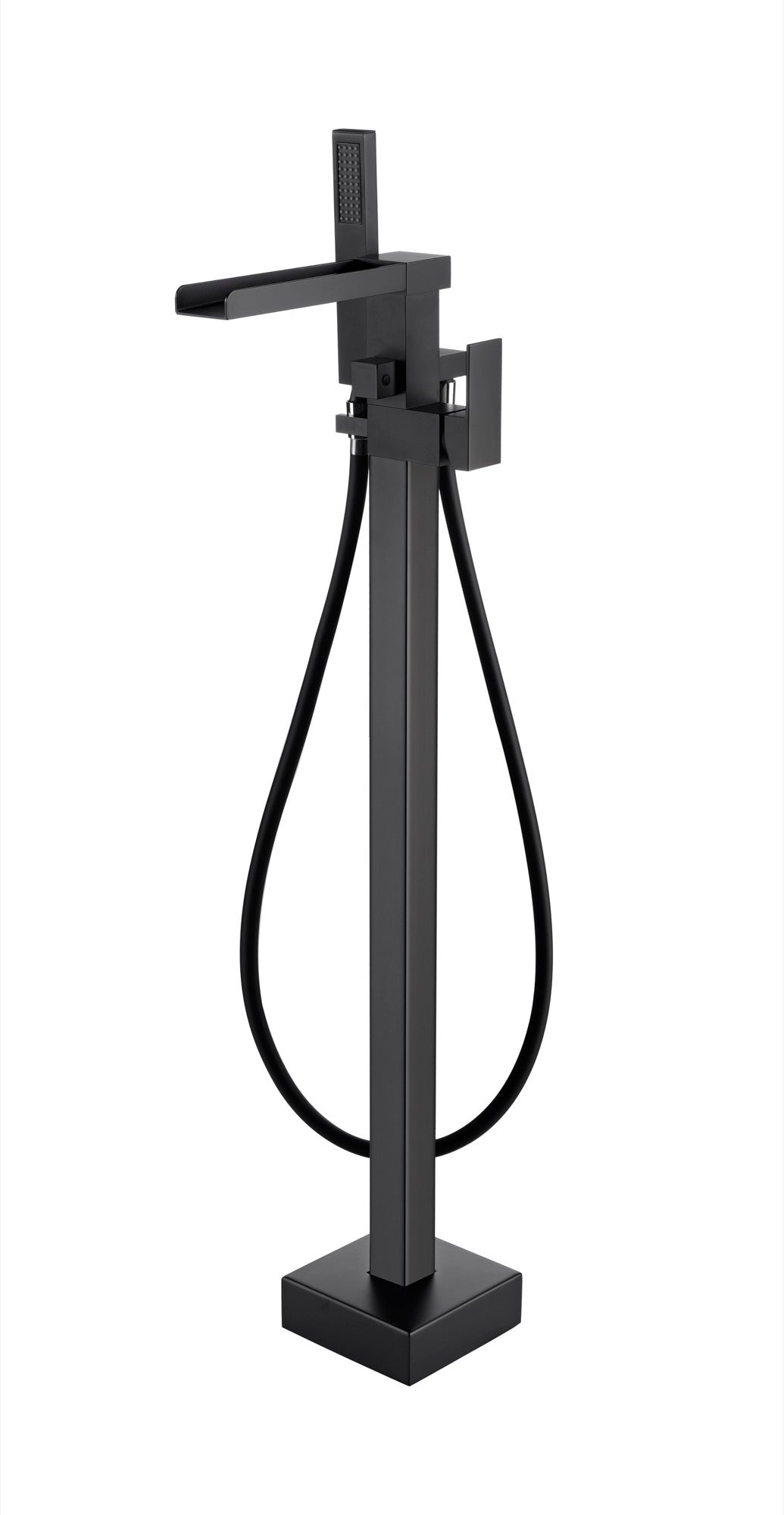 Zetland Freestanding Bath Shower Mixer - Matt Black (SH8191)